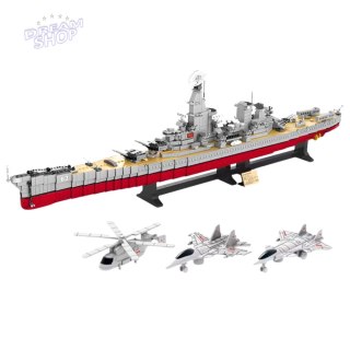 Klocki Konstrukcyjne Duży Lotniskowiec Wojenny 3216 el.