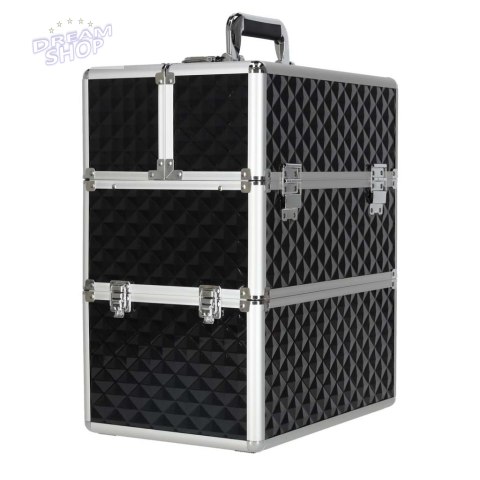 Kuferek na kosmetyki walizka organizer kosmetyczny XXL 3D