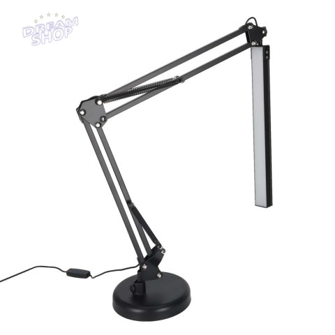 Lampka na biurko biurkowa LED USB obrotowy wysięgnik 2 sposoby mocowania