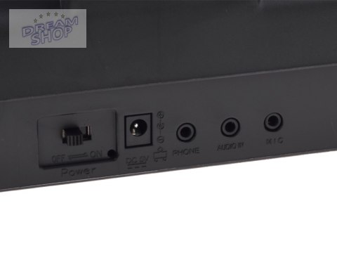 Organy KEYBOARD 61-klawiszy z funkcją podziału SPLIT + mikrofon IN0185