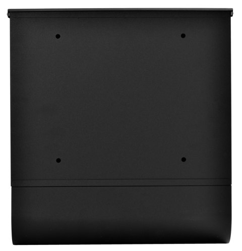 Skrzynka na listy HANS czarny z napisem