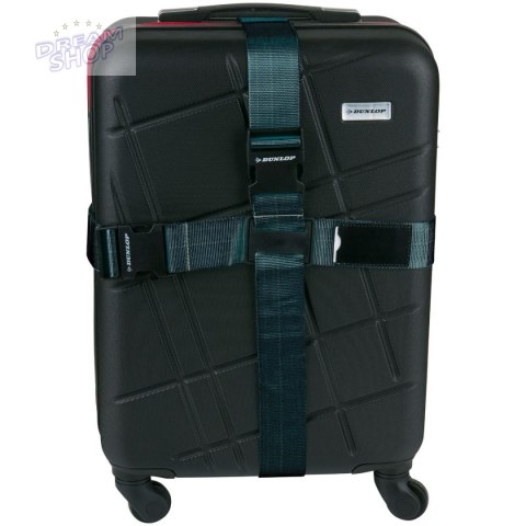 UNIWERSALNY PAS ZABEZPIECZAJĄCY DO BAGAŻU 230x5CM ZESTAW 2 SZT DUNLOP CZARNY