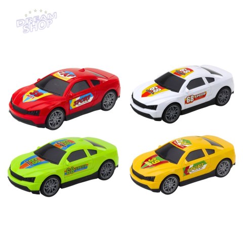 Zestaw Ciężarówka Lora Laweta 4 Autka Otwierane Drzwi Światła Dźwięki