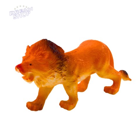 Zestaw Figurki Dzikie Zwierzęta Safari Panda Żyrafa Lew Hipopotam 4 szt.