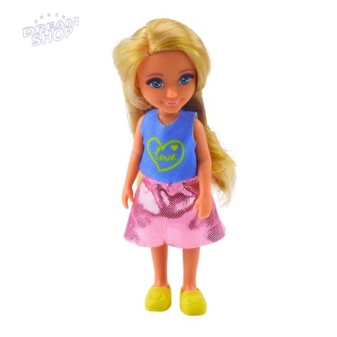 Zestaw Urodzinowy Lalka Zwierzęta Pies Kot Stół Akcesoria