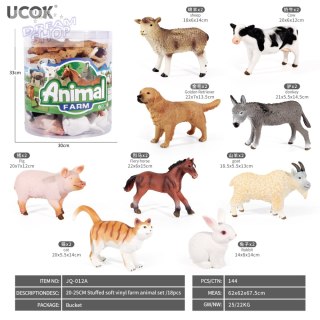 Zestaw Zwierząt 18el. Farma