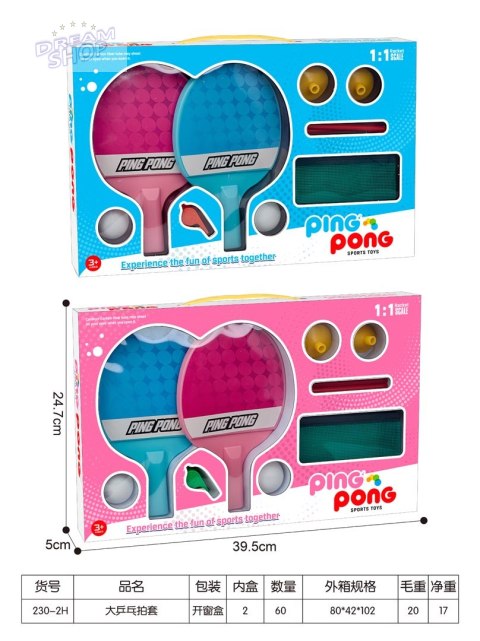 Zestaw do Gry w Ping Ponga