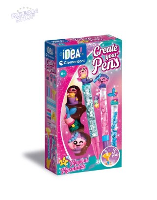Idea Art Zestaw Mini Fabryka Długopisów Syrenki Clementoni 18159
