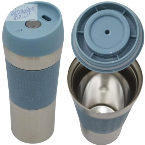 KUBEK TERMICZNY TURYSTYCZNY EXCELLENT HOUSEWARE 350L NIEBIESKI