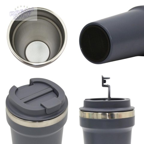 KUBEK TERMICZNY TURYSTYCZNY EXCELLENT HOUSEWARE 500L - ANTRACYT