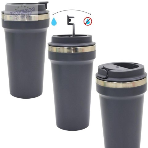 KUBEK TERMICZNY TURYSTYCZNY EXCELLENT HOUSEWARE 500L - ANTRACYT