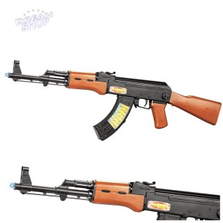 Karabin Zabawkowy AK-47 Dla Dzieci Światła Dźwięki 68,5 cm