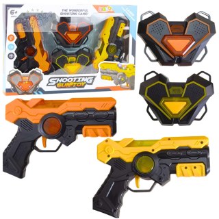 Paintball Laserowy Pistolety Tarcze Na Podczerwień Światła Dźwięki