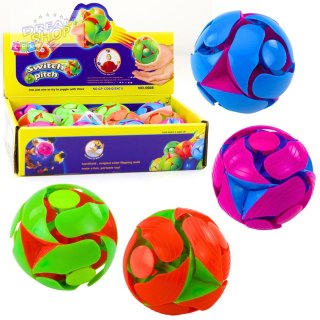 Piłka Zmieniająca Kolor do Rzucania Żonglowania 6cm Kolorowa