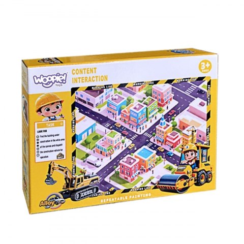 WOOPIE Mata Wodna do Rysowania Zestaw Kreatywny z Akcesoriami