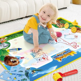 WOOPIE Mata do Malowania Wodą Safari Literki Cyferki