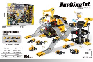 Wielofunkcyjny Parking Plac Budowy + Akcesoria