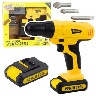 Wiertarko Wkrętarka Akumulatorowa Zabawkowa Dla Dzieci Końcówki Wymienne