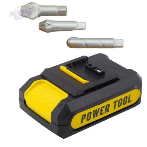 Wiertarko Wkrętarka Akumulatorowa Zabawkowa Dla Dzieci Końcówki Wymienne