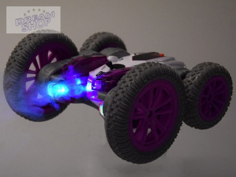 Zdalnie sterowane SUPER SZYBKIE auto STUNT - para wodna i światło RC0729