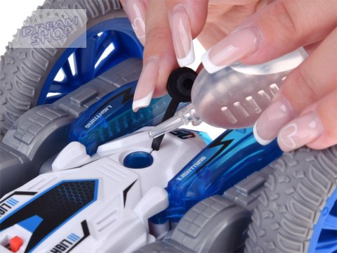 Zdalnie sterowane SUPER SZYBKIE auto STUNT - para wodna i światło RC0729