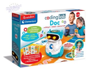 Zestaw Edukacyjny Robot Doc Nauka Robotyka Edukacyjna Język Polski Clementoni 50730