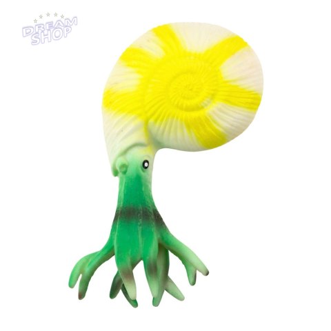 Zestaw Figurki Zwierzęta Morskie Krab Rozgwiazda Kałamarnica Amonit 5szt.