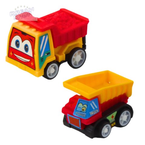 Zestaw Mini Autka Budowlane Z Napędem W Torebce 6szt.