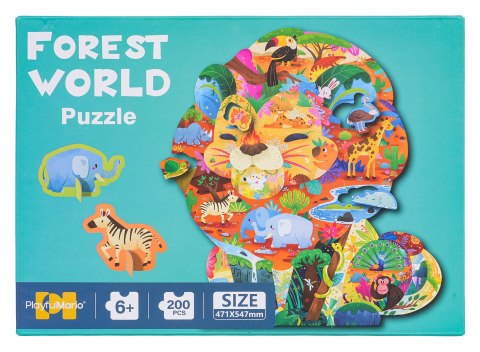 Zestaw Puzzli 200el. Safari