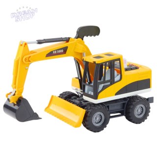 Koparko-Spycharka Budowlana Ruchoma Łyżka Obrotowa Kabina Światła Dźwięki