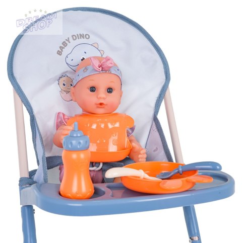 MEGA Zestaw DINUŚ z Lalką + Akcesoria