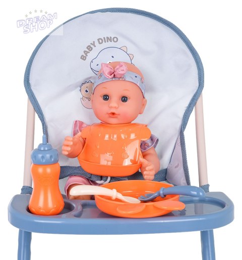 MEGA Zestaw DINUŚ z Lalką + Akcesoria