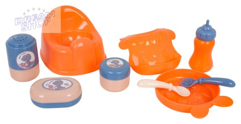 MEGA Zestaw DINUŚ z Lalką + Akcesoria