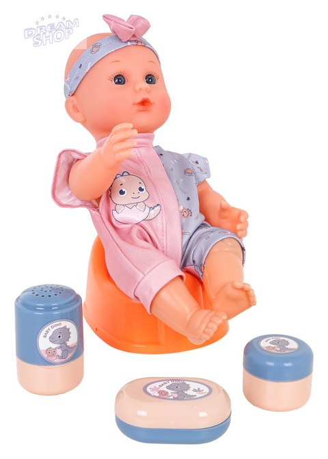 MEGA Zestaw DINUŚ z Lalką + Akcesoria