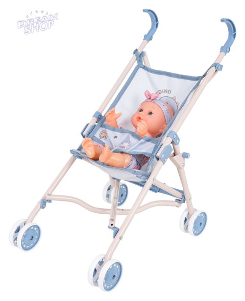 MEGA Zestaw DINUŚ z Lalką + Akcesoria