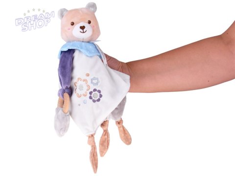 Milutka Przytulanka MIŚ z kocyk i gryzak prezent dla niemowlaka ZA5879