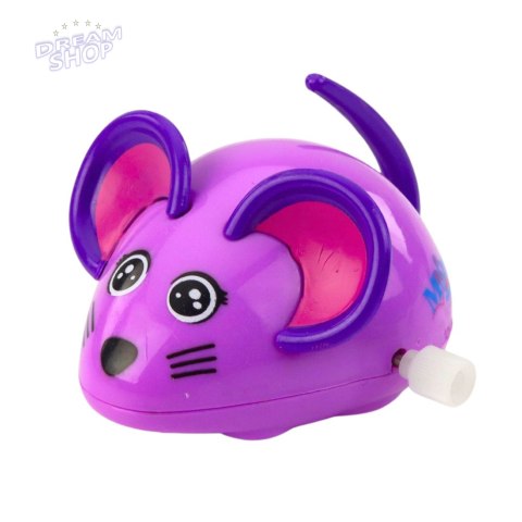 Myszka Nakręcana Jeździ Porusza Ogonkiem 8cm Mix Kolor