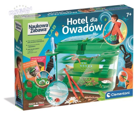 Naukowa Zabawa Laboratorium Hotel Dla Owadów Faunarium Narzędzie do Łapania Owadów Język Polski Clementoni 50399 Naukowa Zabawa Laboratorium Hotel Dla Owadów Faunarium Narzędzie do Łapania Owadów Język Polski Clementoni 50399