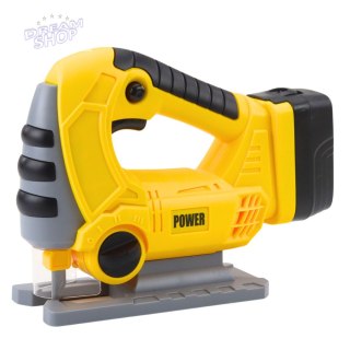 Wyrzynarka Akumulatorowa Dla Dzieci Światła Dźwięki Żółta