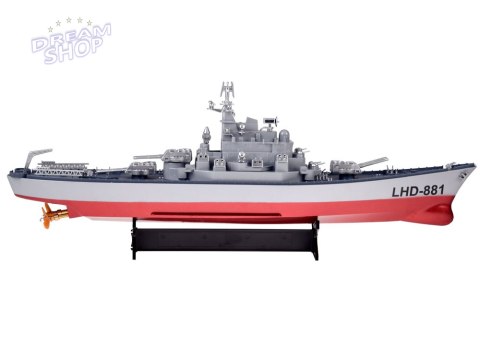 Zdalnie sterowany Ogromny statek PANCERNIK LHD-881 Skala 1:390 RC0736