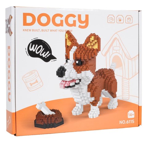 Zestaw Klocków 1200el. Welsh Corgi