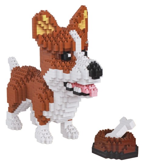 Zestaw Klocków 1200el. Welsh Corgi
