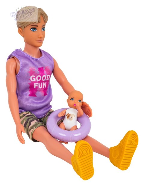 Zestaw Lalek, Rodzina na Wakacjach + Akcesoria