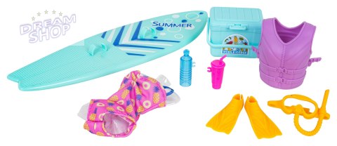 Zestaw Lalek, Rodzina na Wakacjach + Akcesoria