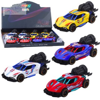 Autko Sportowe Z Napędem Światła Dźwięki Efekt Dymny 1:36 Mix