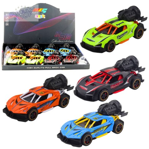 Autko Sportowe Z Napędem Światła Dźwięki Efekt Dymny Mix