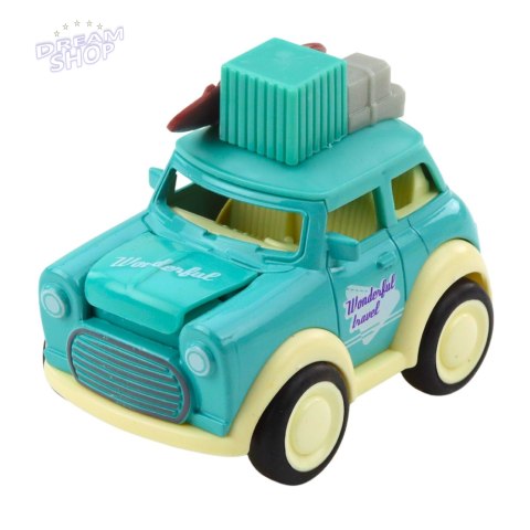 Autko Wycieczkowe Metalowe Podskakująca Maska Napęd Mix