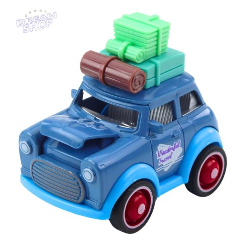 Autko Wycieczkowe Metalowe Podskakująca Maska Napęd Mix