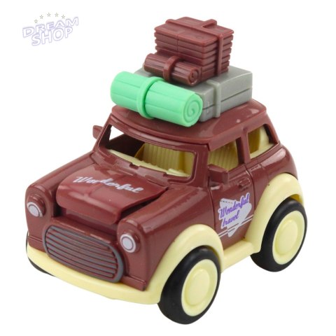 Autko Wycieczkowe Metalowe Podskakująca Maska Napęd Mix