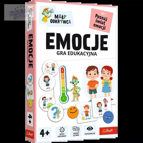 Gra dla dzieci Emocje Mały Odkrywca Trefl 02804